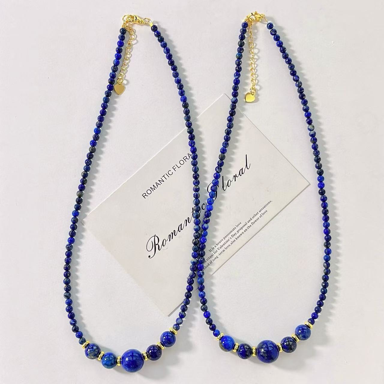 Designer High Quality Natural Lapis Lazuli Necklace